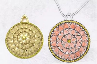 高清圖解 珠寶首飾設(shè)計(jì)的精妙加工全過(guò)程