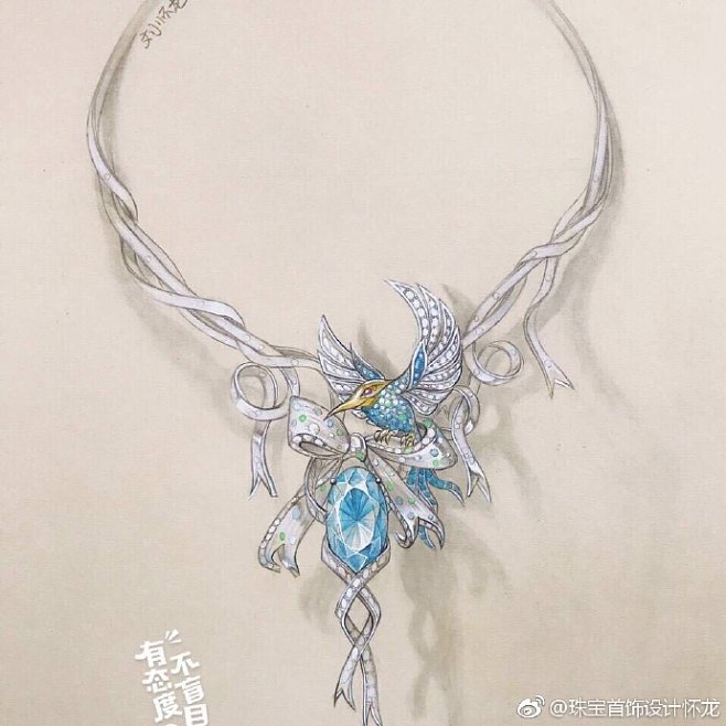 商業珠寶設計師的手繪日常 從靈感到高級手稿的創作之旅